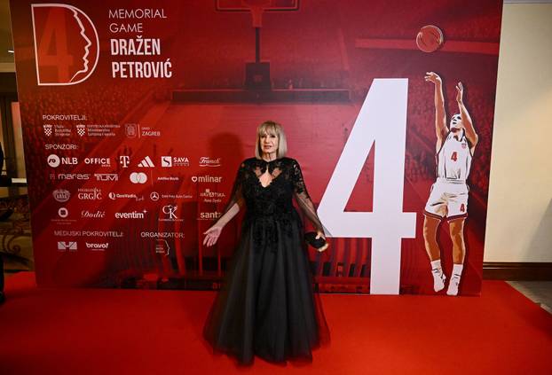 Zagreb: Gala večera povodom Memorijalne utakmica u sjećanje na Dražena Petrovića