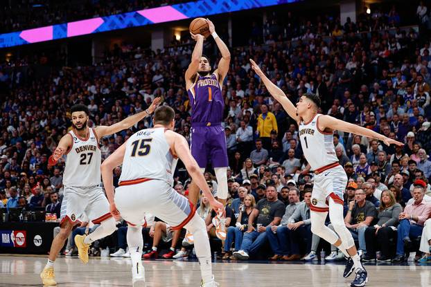 NBA: Playoffs-Phoenix Suns at Denver Nuggets