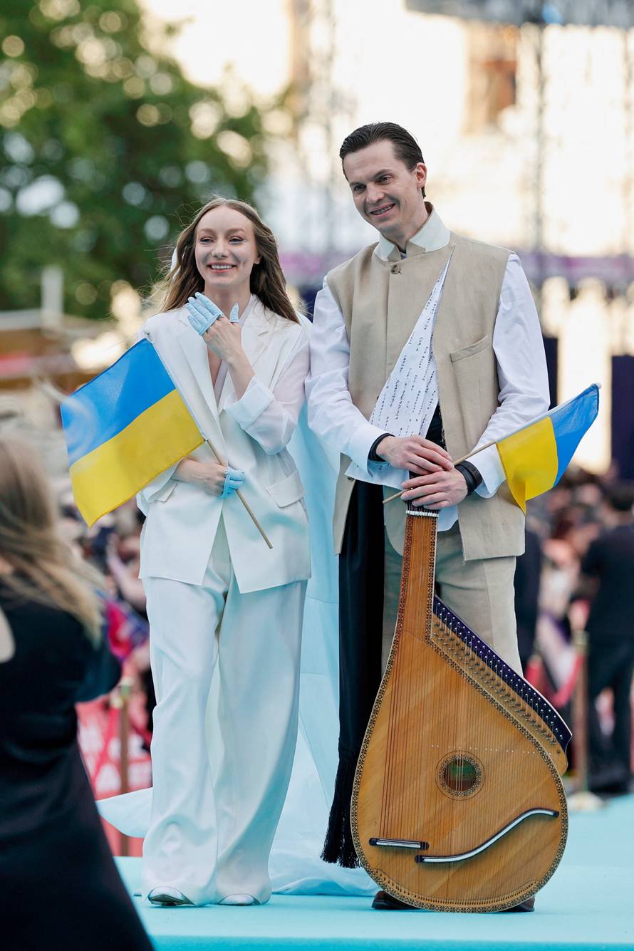 Eurovision Song Contest's 'Turquoise Carpet' event in Vienna