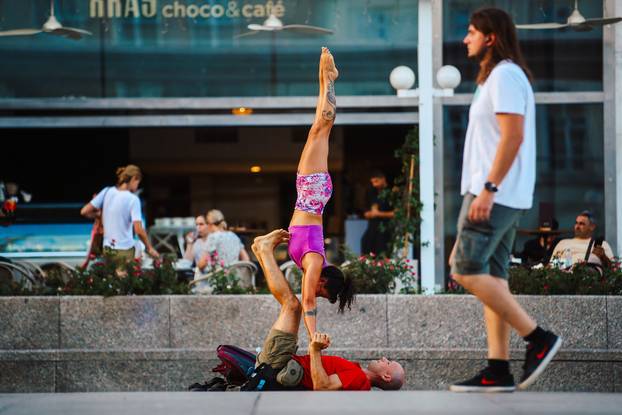 Zagreb: Ljetna atmosfera grada uslijed toplinskog vala