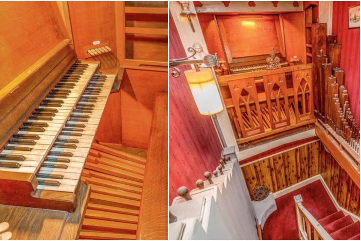 Ženi glazbenici napravio orgulje - i sakrio ih unutar vlastite kuće