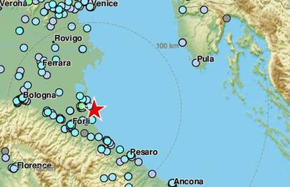 Tri potresa zatresla su Italiju: Osjetili su ih i stanovnici Istre