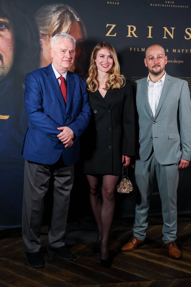 Zagreb: Premijera dugometražnog igrano-dokumentarnog filma "Zrinski"