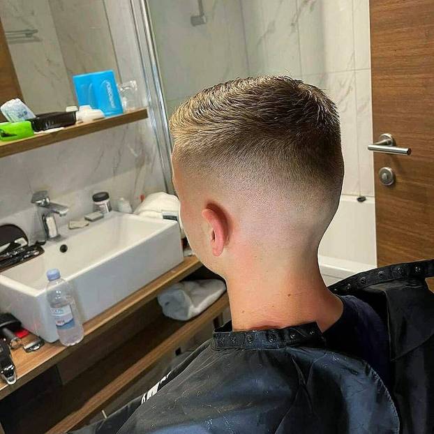 FOTO Tko je brijač 'vatrenih'? Uspio je nagovoriti Modrića na promjenu: 'Perišić? Boljelo me'