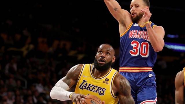 NBA: Golden State Warriors at Los Angeles Lakers