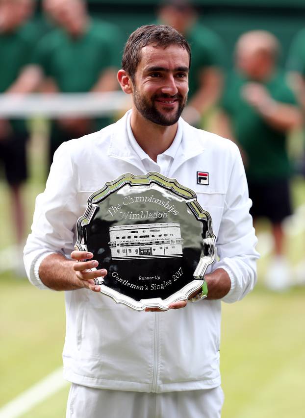 London: Marin ?ili? izgubio od Rogera Federera u finalu Wimbledona 