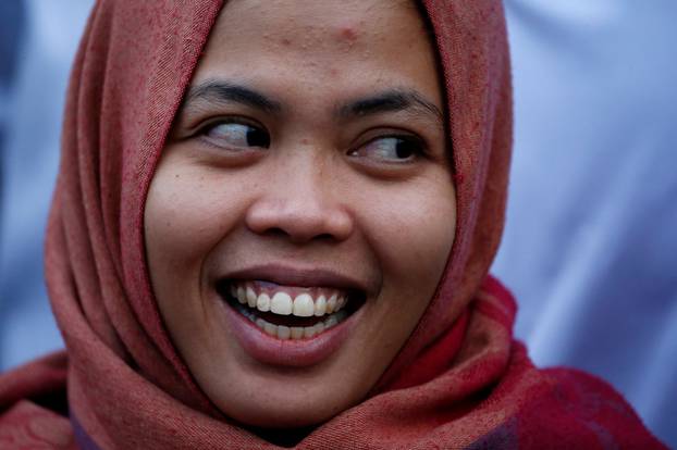 Siti Aisyah, who was previously a suspect in the murder case of North Korean leader