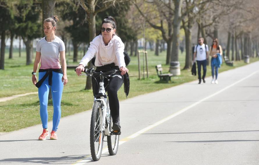 Jarun unatoč zabrani ulaska pun rekreativaca