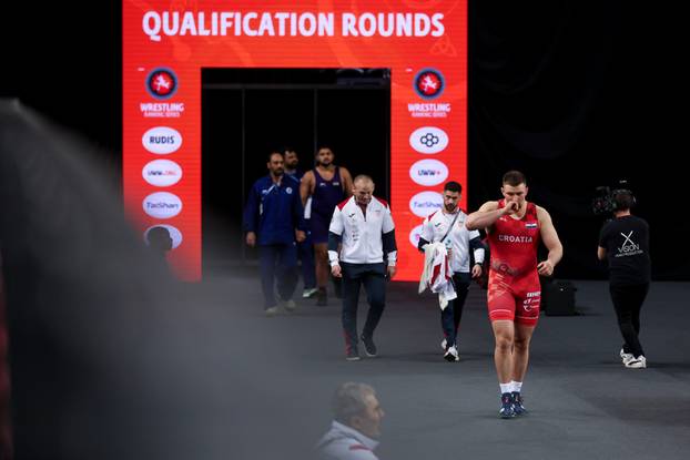 Zagreb: Nakon operacije kuka Marko Milanović natječe se u Areni na turniru u hrvanju 