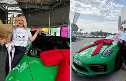 Snježana Mehun štiklom gazi  zeleni Porsche od 385 konja: 'Brza vožnja je za trkaće staze'