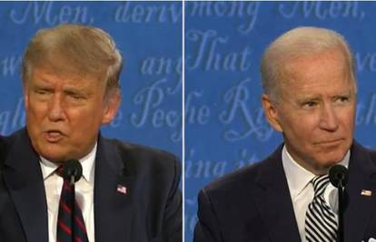 Posvađali se oko svih tema: Biden: Predsjednik je lažljivac i klaun; Trump: Daj začepi više!