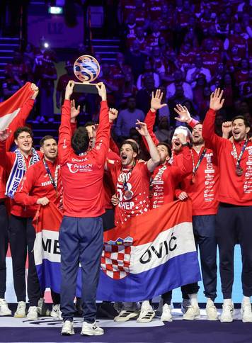 Dodjela medalja hrvatskoj rukometnoj reprezentaciji