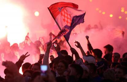 I u Oslu su zabranili hrvatske zastave, uhitili osam navijača