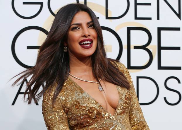 File Photo: Actress Priyanka Chopra arrives at the 74th Annual Golden Globe Awards in Beverly Hills