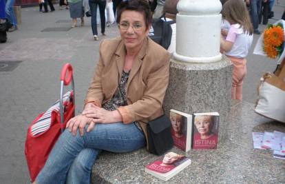 Ankica Lepej svoju knjigu o aferi prodaje na ulici
