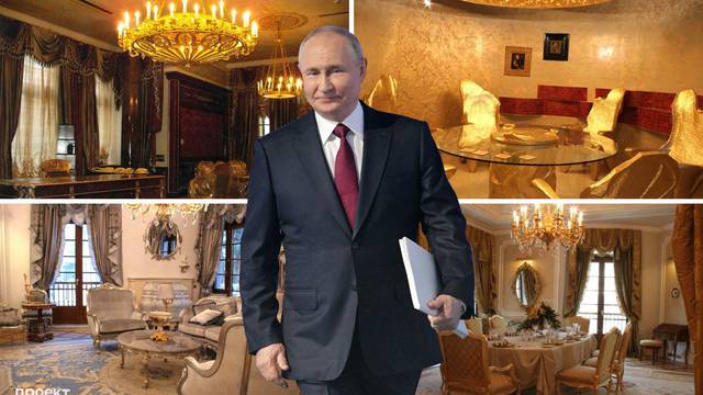 Pogledajte unutrašnjost imanja na kojem se skriva(o) Putin: Kič i zlato posvuda po njegovoj želji