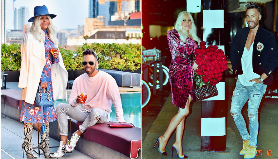 Cvjetna haljina i zmijske cipele: Grubnić obukao mamu Branku