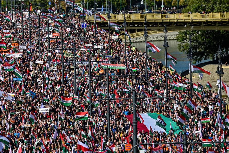 69th anniversary of the Hungarian Uprising of 1956, in Budapest