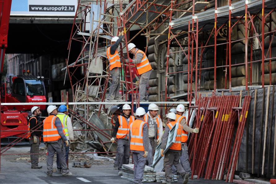Rijeka: PoÄela demontaÅ¾a uruÅ¡ene skele