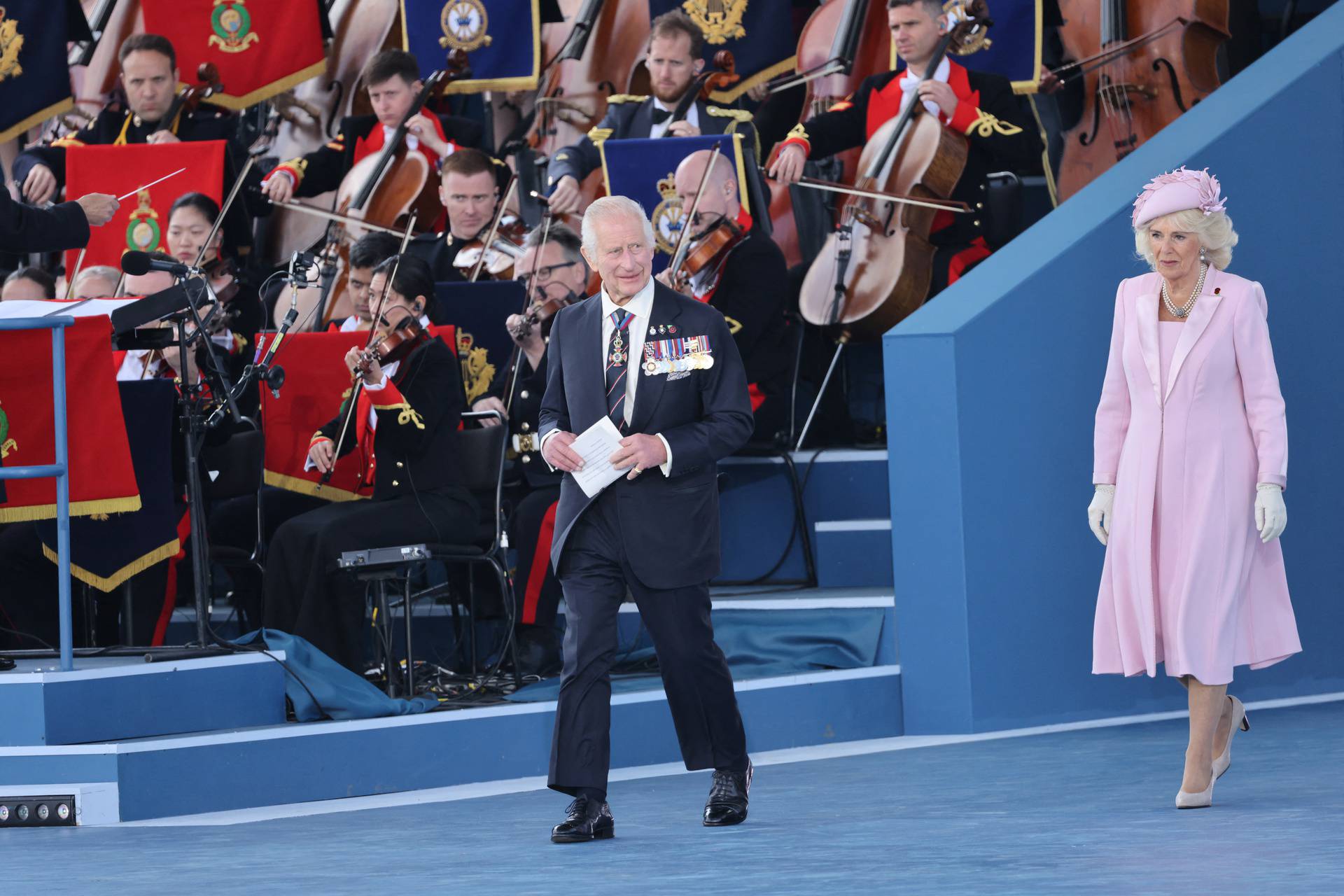 Commemorative event for the 80th anniversary of D-Day, in Portsmouth