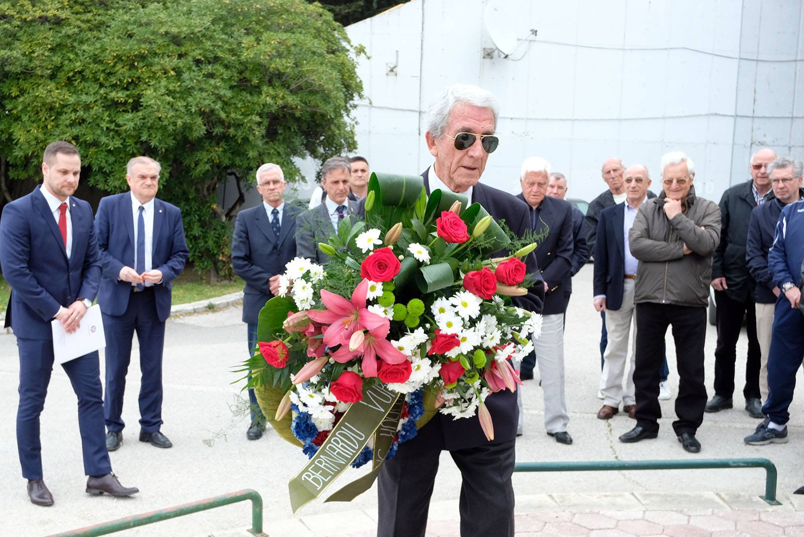 Veterani, obitelj i bivši suigrači poklonili se legendarnom Bajdi