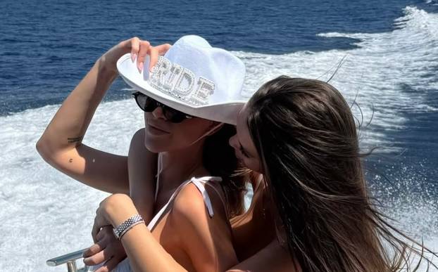 FOTO 'Splitska Barbika' imala je djevojačku na brodu, uskoro će se udati za poznatog sportaša