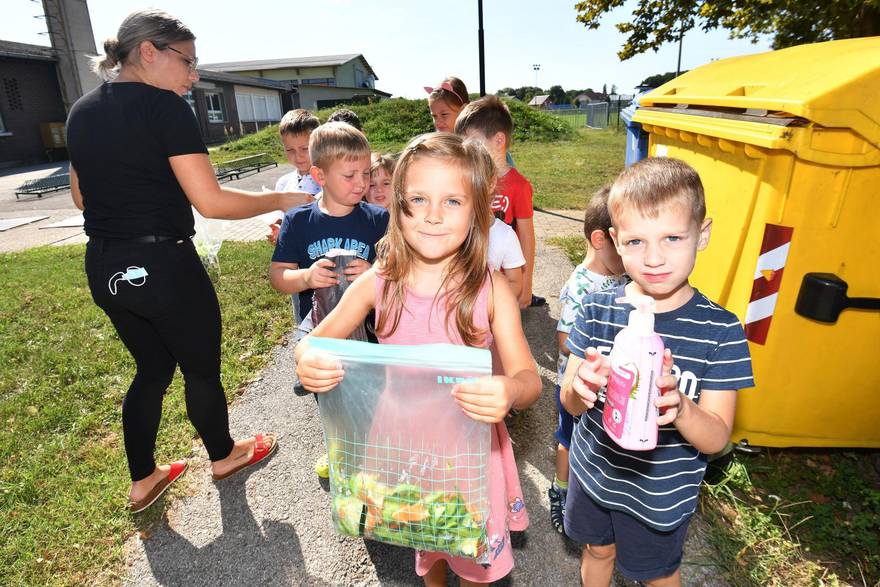 Djeca iz DV Belica već s tri godine razvrstavaju opad