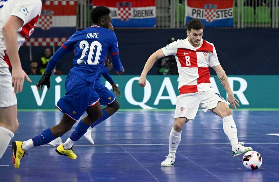 Ljubljana: Francuska - Hrvatska u borbi za broncu