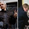 Assange promijenio imidž: Iz ambasade je izašao kao starac