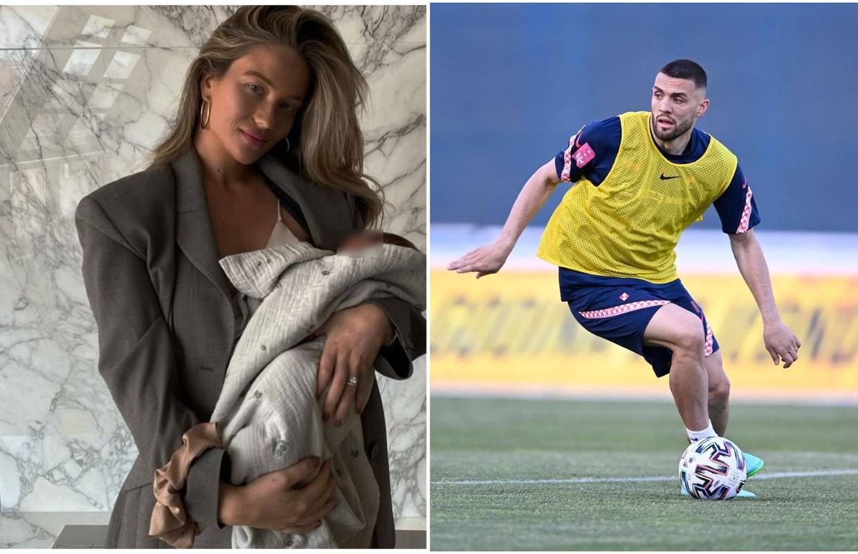 Uoči današnje utakmice Izabel se pohvalila osmomjesečnim sinom Ivanom: 'Moj svijet!'
