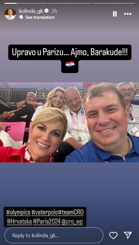 Fantastična četvorka! Kolinda objavila selfie sa suprugom, a iza njih Zlatko Mateša i Blanka