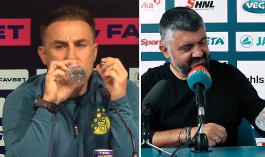 Pogledajte kako je Cannavaro bocnuo trenera Hajduka: 'Baš je dobra voda! A ne kao Rinova...'