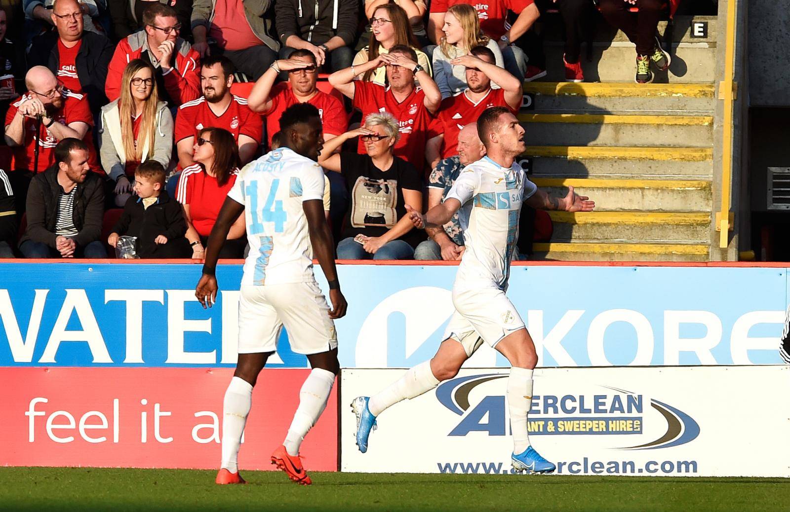 Aberdeen v Rijeka - UEFA Europa League - Third Qualifying Round - Second Leg - Pittodrie Stadium