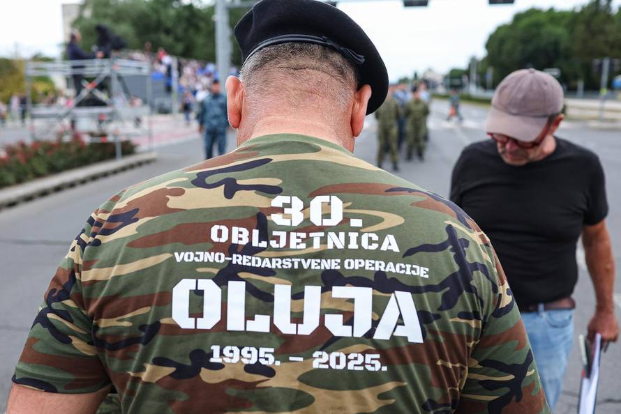 Zagreb: Generalna proba svečanog vojnog mimohoda