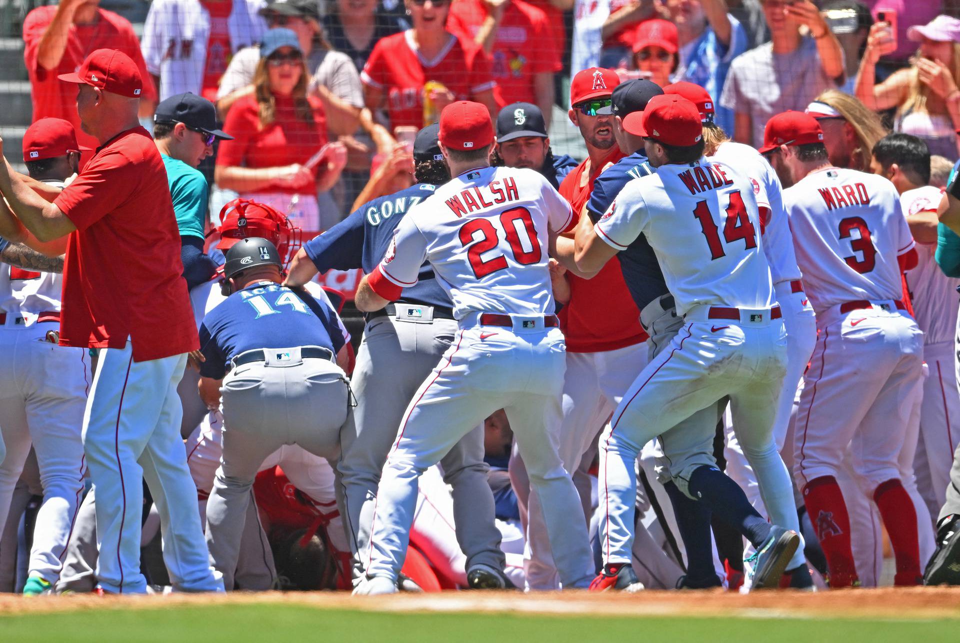 MLB: Seattle Mariners at Los Angeles Angels