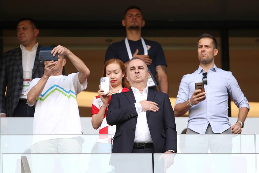 Doha: Prijateljska nogometna utakmica Hrvatska - Slovenija