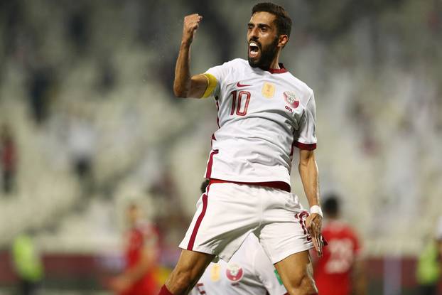 FILE PHOTO: World Cup - Asia Qualifiers - Second Round - Group E - Oman v Qatar
