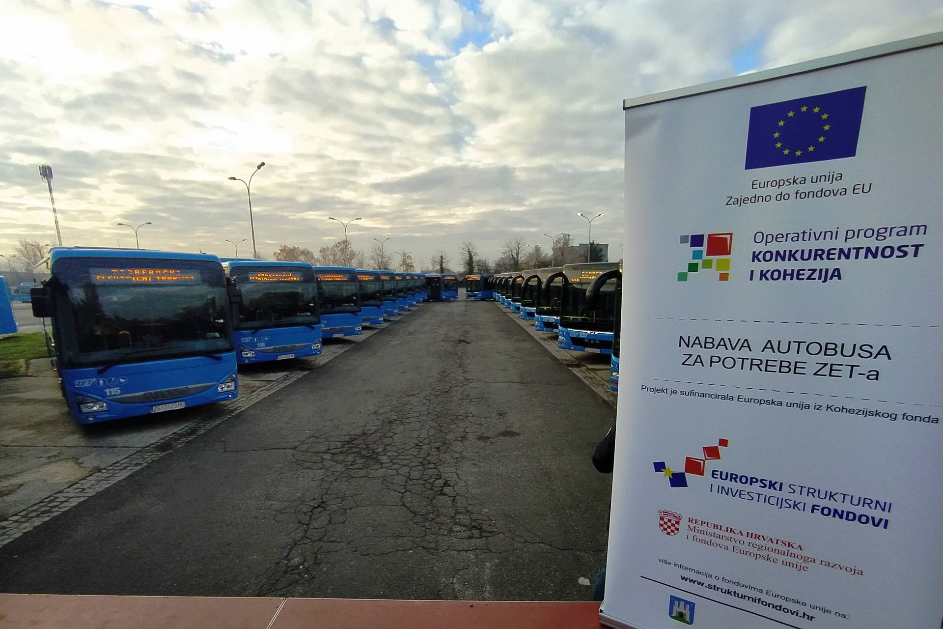 Uspješno proveden eu projekt 'Nabava 29 autobusa za ZET d.o.o.'