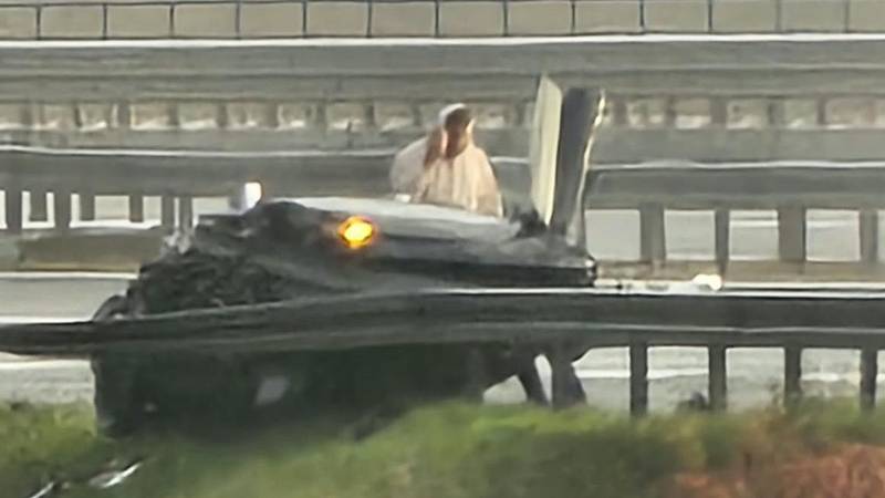 Lamborghini i Ferrari jurili prema Dubrovniku, jedan se zabio u ogradu: 'Jurili su 200'
