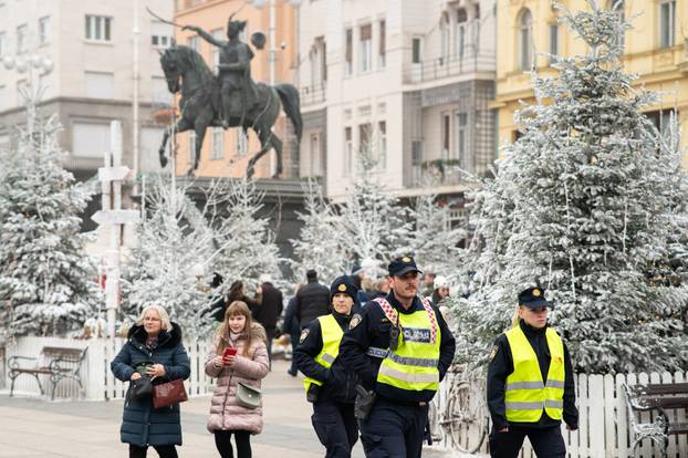 Zagreb: Subotnje prijepodne u centru grada 