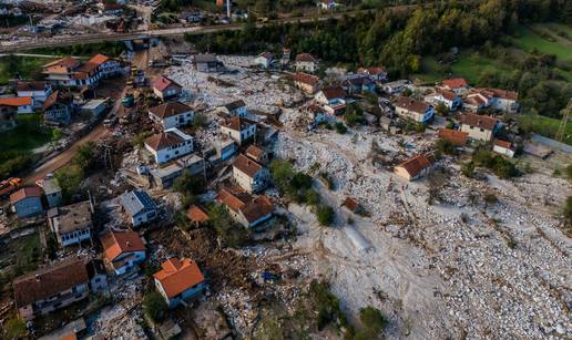 VIDEO Pogledajte kako izgleda katastrofa u Jablanici iz zraka