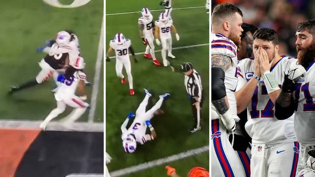 VIDEO Užas u Americi: Zvijezda NFL-a je kritično nakon sudara. Oživljavali su ga na terenu...