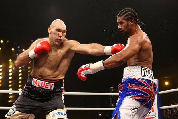 Boxing - WBA World Heavyweight Title - Nikolai Valuev v David Haye - Nuremberg Arena