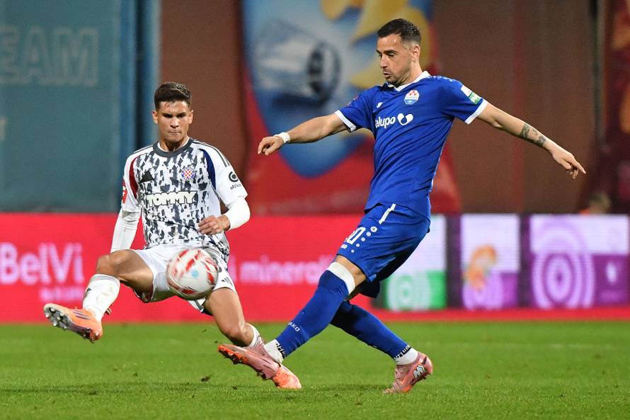 Koprivnica: NK Slaven Belupo i HNK Hajduk sastali se u 12. kolu Prve HNL