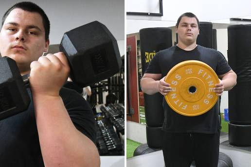 'Ja sam Popaj iz Koprivnice i di&zcaron;em 230 kilograma. Dnevno unesem i do 9000 kalorija...'