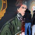 VIDEO Karlovac: Preko noći uništili mural Mihajlu Hrastovu, osuđenom za ratni zločin