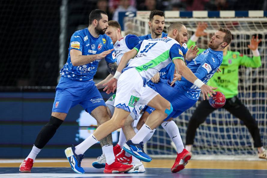 Zagreb: Prijateljska rukometna utakmica između Hrvatske i Slovenije