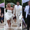 FOTO Nakon vjenčanja mladenci dolaze na svadbenu zabavu: Rod stigao prvi, a Rachel bosa...