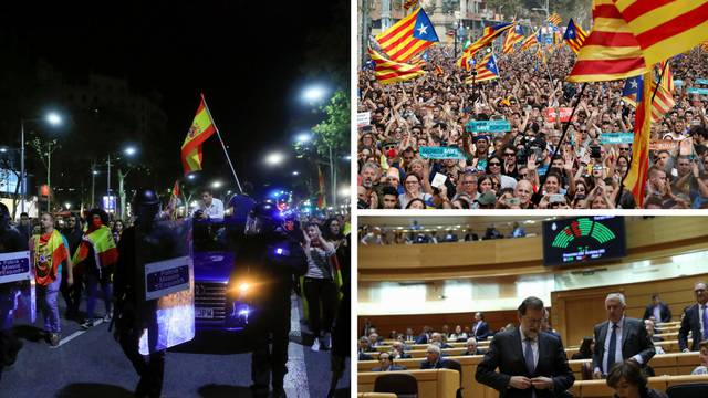 U Barcelonu je ušla španjolska policija, zabilježeni prvi neredi