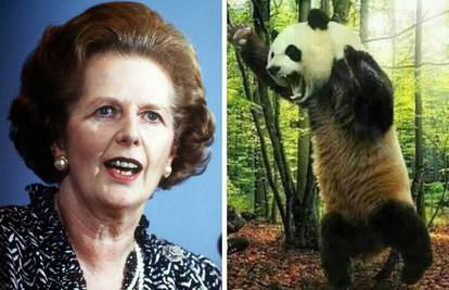 Čelična Lady se bojala pandi: 'One i političari nose nesreću'